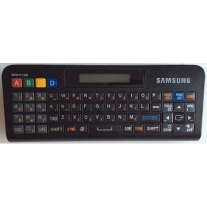 CONTROL REMOTO PARA TV / SMART TV 3D / CON TECLADO QWERTY / SAMSUNG BN59-01134B / RMC-QTD1 / BN59-01134B / PARTE SUSTITUTA BN59-01134A / OARC04G / MODELOS UN46D7000 / UN46D7000LFXZA H301 / UN55D7000 / UN55D7000LFXZA